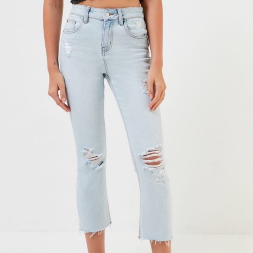 urban outfitters bdg flare high-rise jeans